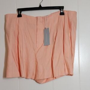 Antonio Melani Linen Blend Shorts 18 NWT